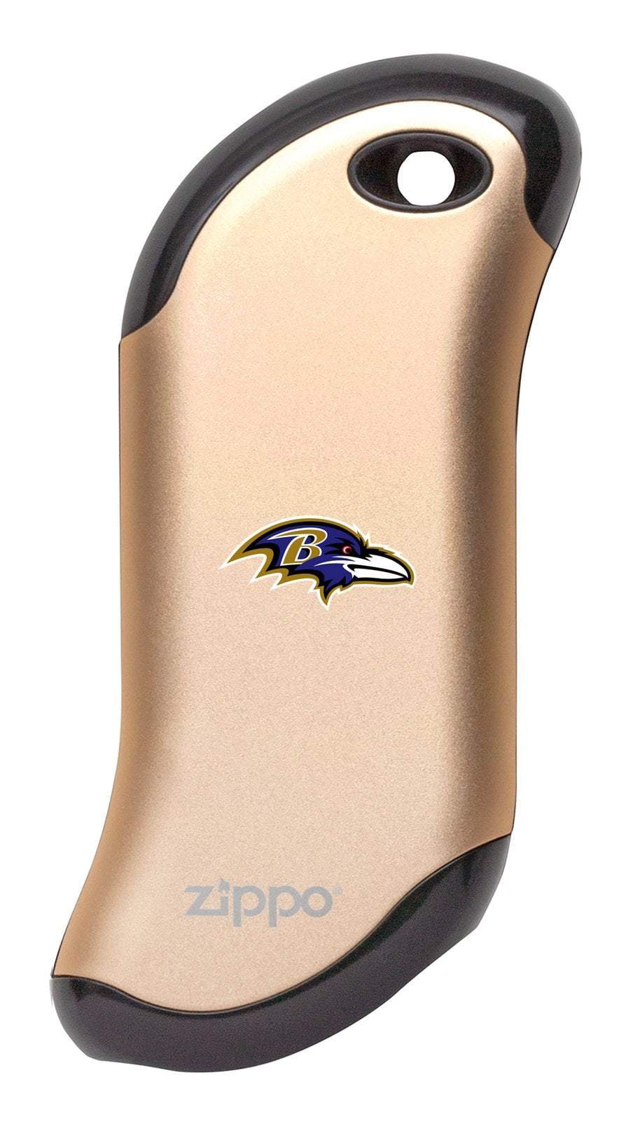 Baltimore Ravens NFL Rechargeable Hand Warmer - HeatBank® 9s Portable Heating for Cold Weather | Perfect for Football Games, Camping & Winter Outdoor Activities