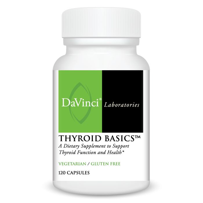 Davinci Labs Thyroid Support Supplement - Iodine & Selenium for Healthy Thyroid Function - Supports Metabolism & Energy - Ideal for Hypothyroidism & Hashimoto's Relief - Perfect for Daily Wellness Routine