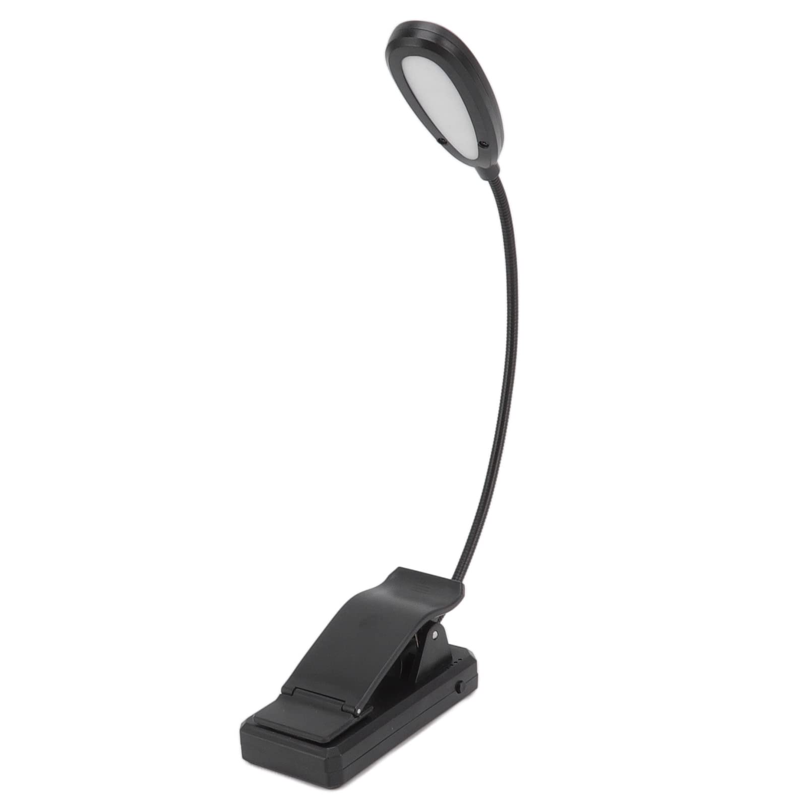 Omabeta Clip Work Light - Portable Clamp Desk Lamp with 9 Brightness Levels & Top Button Control | Perfect for Bedroom Reading, Crafting Projects & Display Lighting