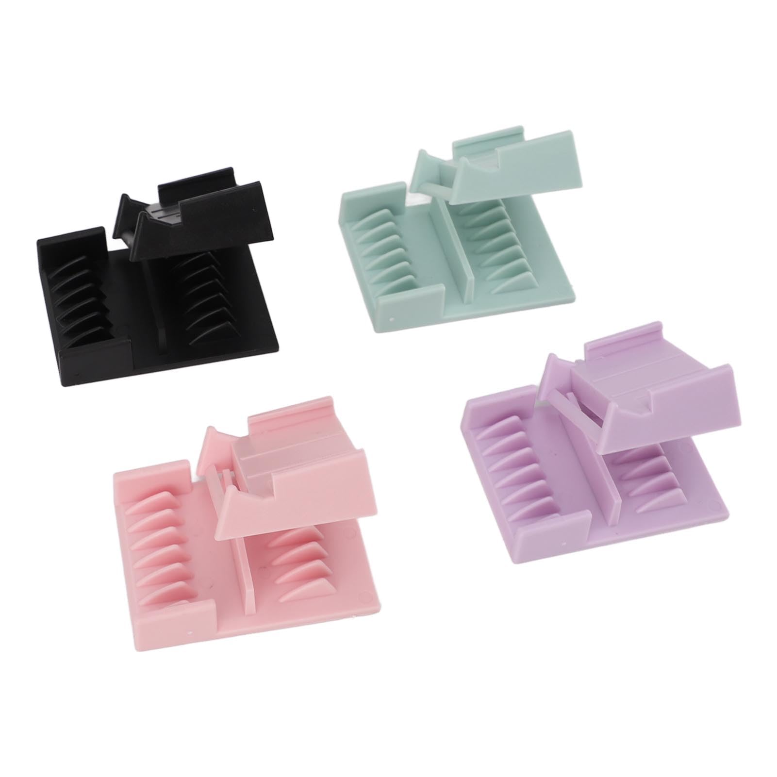 Professional Hair Trimmer Clipper Guard Combs Set - 4 Color Nozzle Clipper Guards with Positioning Comb for Split Ends Removal - Suitable for All Ages & Easy to Use - Perfect for Home Haircuts, Beard Trimming & DIY Grooming