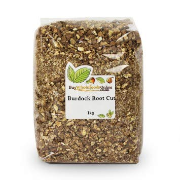 Organic Burdock Root 1kg (2.2lb) - Premium Dried Herbal Tea & Cooking Ingredient for Detox & Skin Health - Perfect for Herbal Remedies, Soups & Stir-Fries