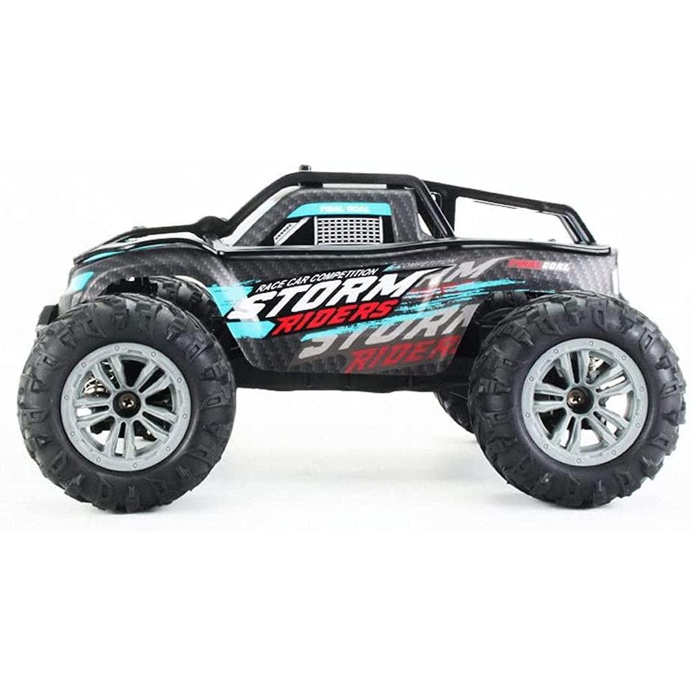1/16 Scale Off-Road Remote Control Car | 2.4Ghz Wireless Monster RC Truck | All Terrain Climbing Vehicle | 36KM/H High Speed RC Car | Durable Toy for Kids & Adults | Perfect for Backyard Racing, Off-Road Adventures & Birthday Gifts