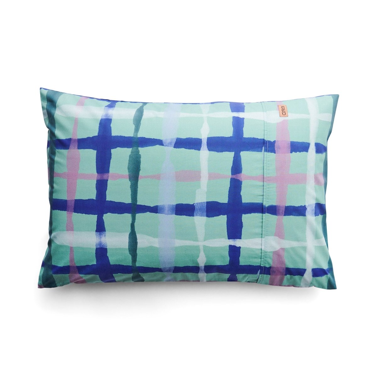 Organic Cotton Single Pillowcase - Hypoallergenic & Breathable for Sensitive Skin | Perfect for Home, Travel & Hotel Use