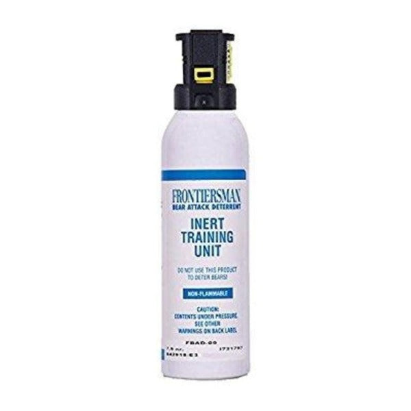 Frontiersman Inert Training Bear Spray 225g - Effective Practice Spray for Outdoor Safety & Bear Deterrent - Perfect for Hiking, Camping & Wildlife Protection