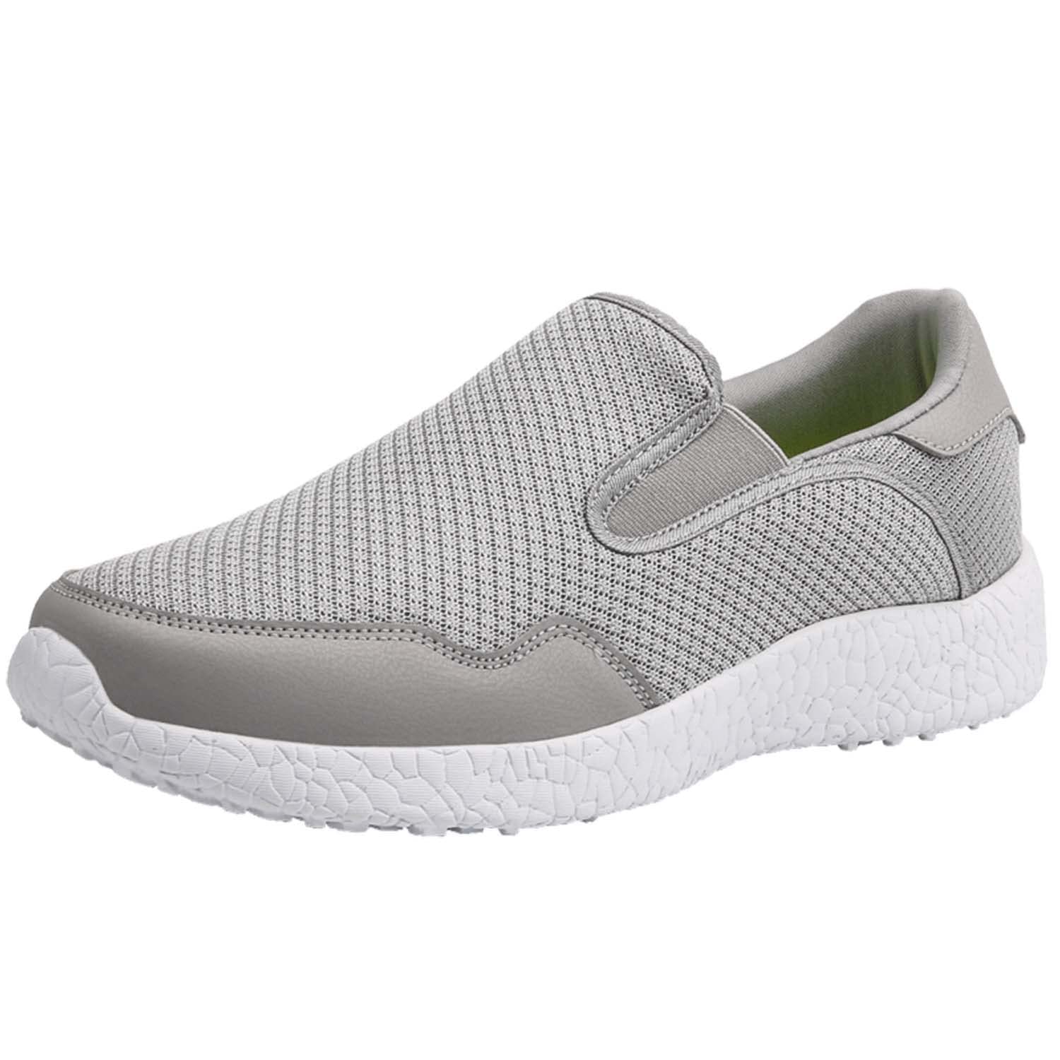 **Eliogn Men's Walking Shoes - Breathable Mesh Slip-On Sneakers for Running, Casual & Outdoor | Comfortable Loafers for Walking, Sports & Fashion**    **Use Cases:** Perfect for daily walks, gym workouts, casual outings, and travel.