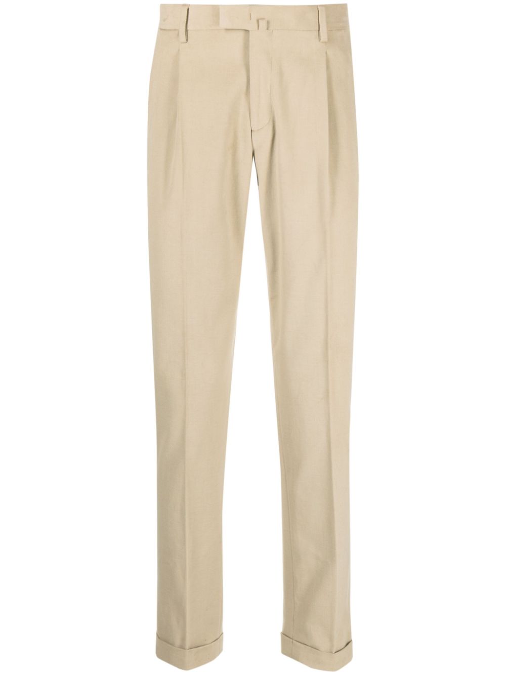 Briglia Women's Casual Beige Trousers - Comfortable High Waist Pants for Work, Office & Everyday Wear