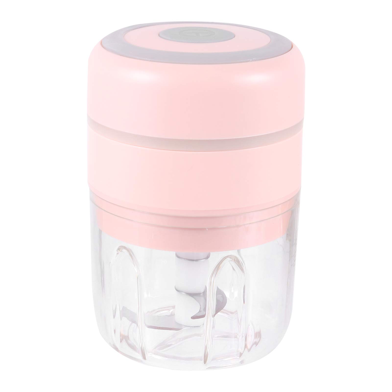 PRETYZOOM Electric Mini Garlic Chopper - 250ML Portable Food Processor for Garlic, Nuts, Vegetables & Baby Food | USB Rechargeable Kitchen Blender for Mincing, Dicing & Grinding | Perfect for Home Cooking, Meal Prep & Small Kitchen Appliances