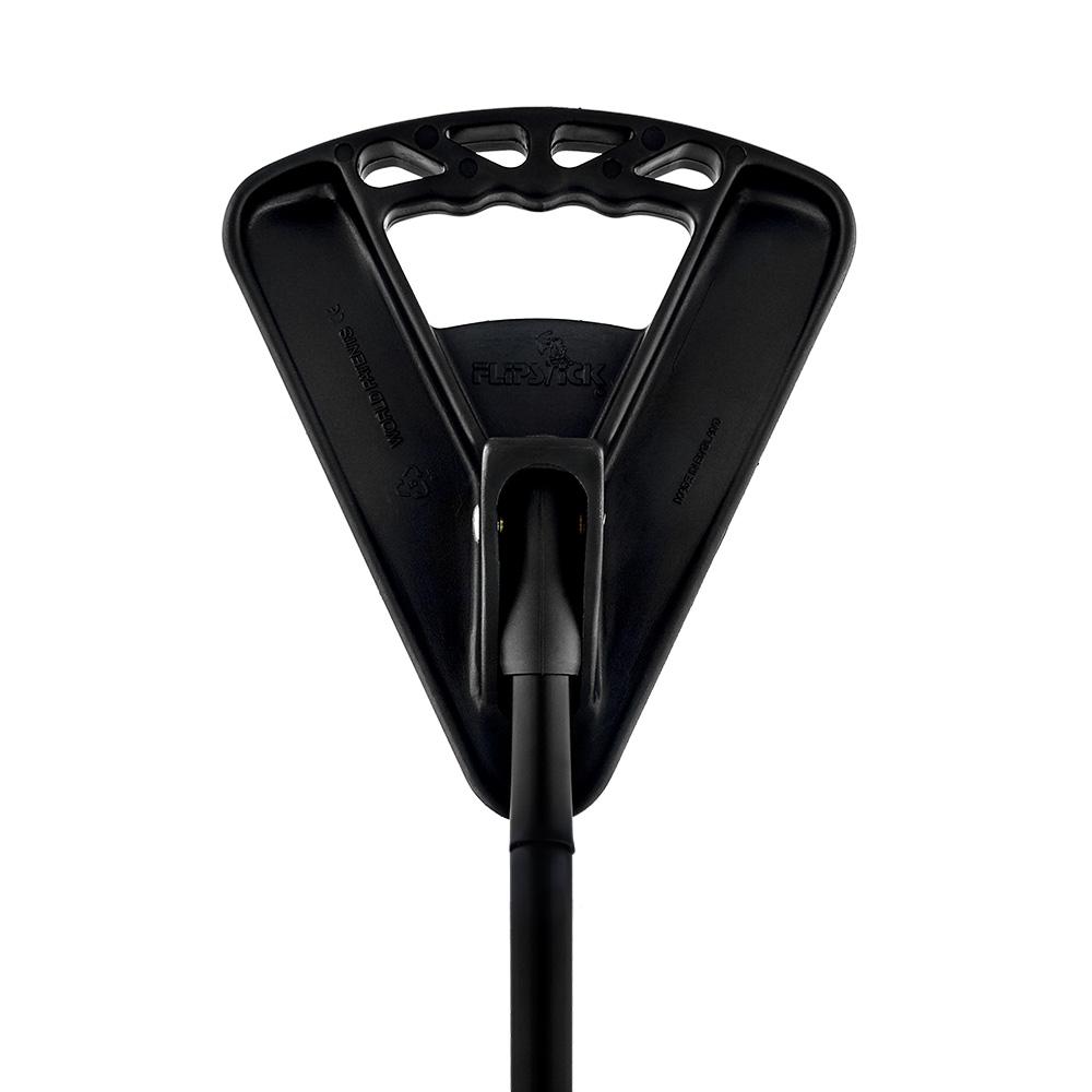 Foldable Seat Cane with Carrying Bag - Portable Walking Stick & Emergency Stool for Outdoor Activities, Travel, and Elderly Support (Black, Non-Adjustable)