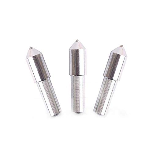 3PCS Diamond Dresser Pen Square Head Grinding Disc Wheel Dressing Tool for Woodworking & Metalworking - Perfect for Sharpening, Shaping & Maintaining Bench Grinder Wheels (DUO ER)