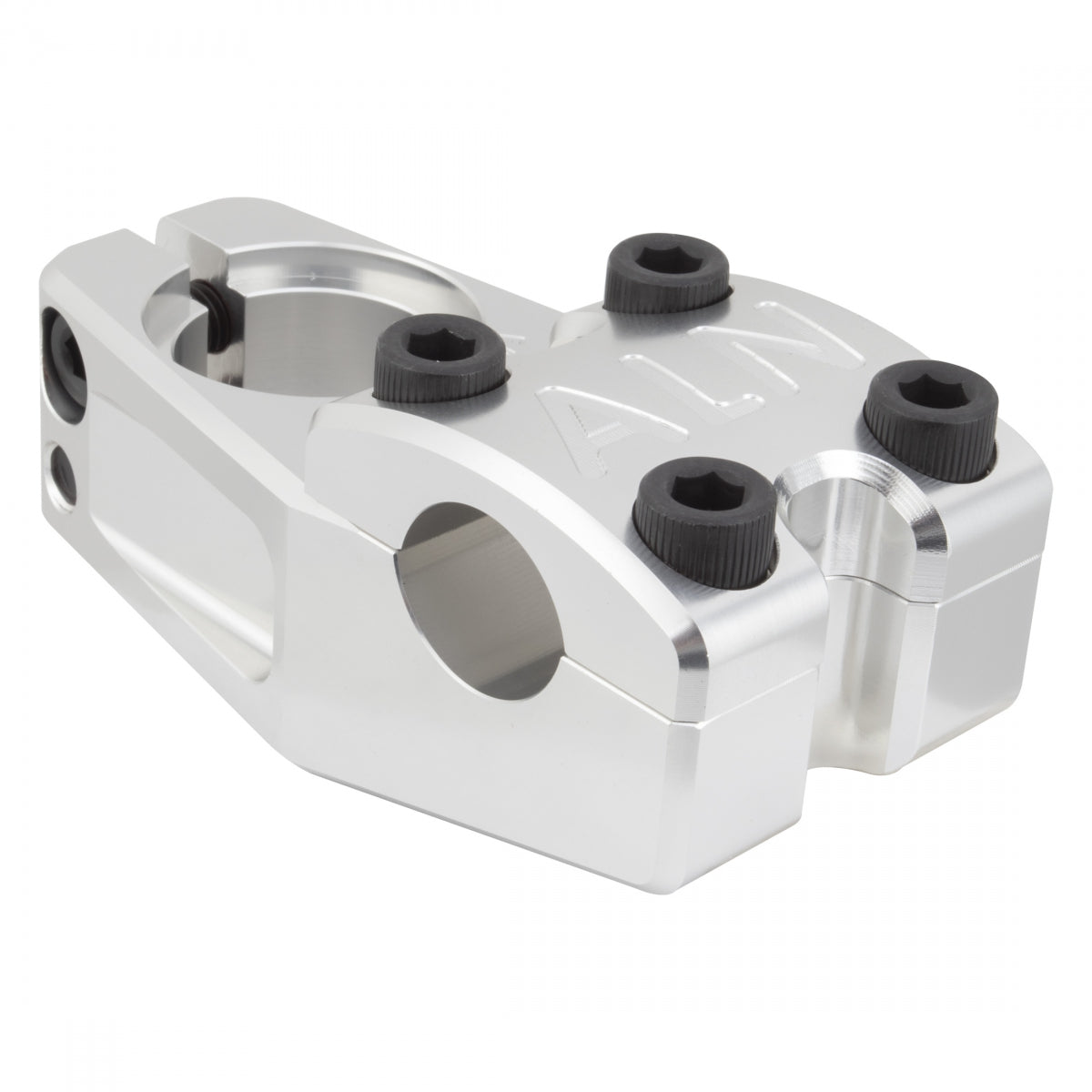 Alienation ESL BMX Stem 22.2mm x 52mm 0 Degree Silver - Lightweight BMX Bike Handlebar Stem for Racing & Street Riding