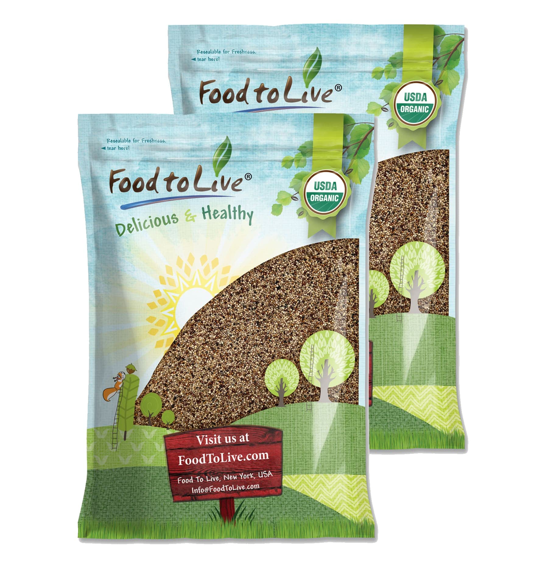 Organic Kaniwa Seeds - 20 lbs | Non-GMO Canihua Grain, Kosher, Raw, Vegan, Sproutable | High in Protein, Fiber, Iron, Calcium & Zinc | Perfect for Smoothies, Salads & Healthy Baking
