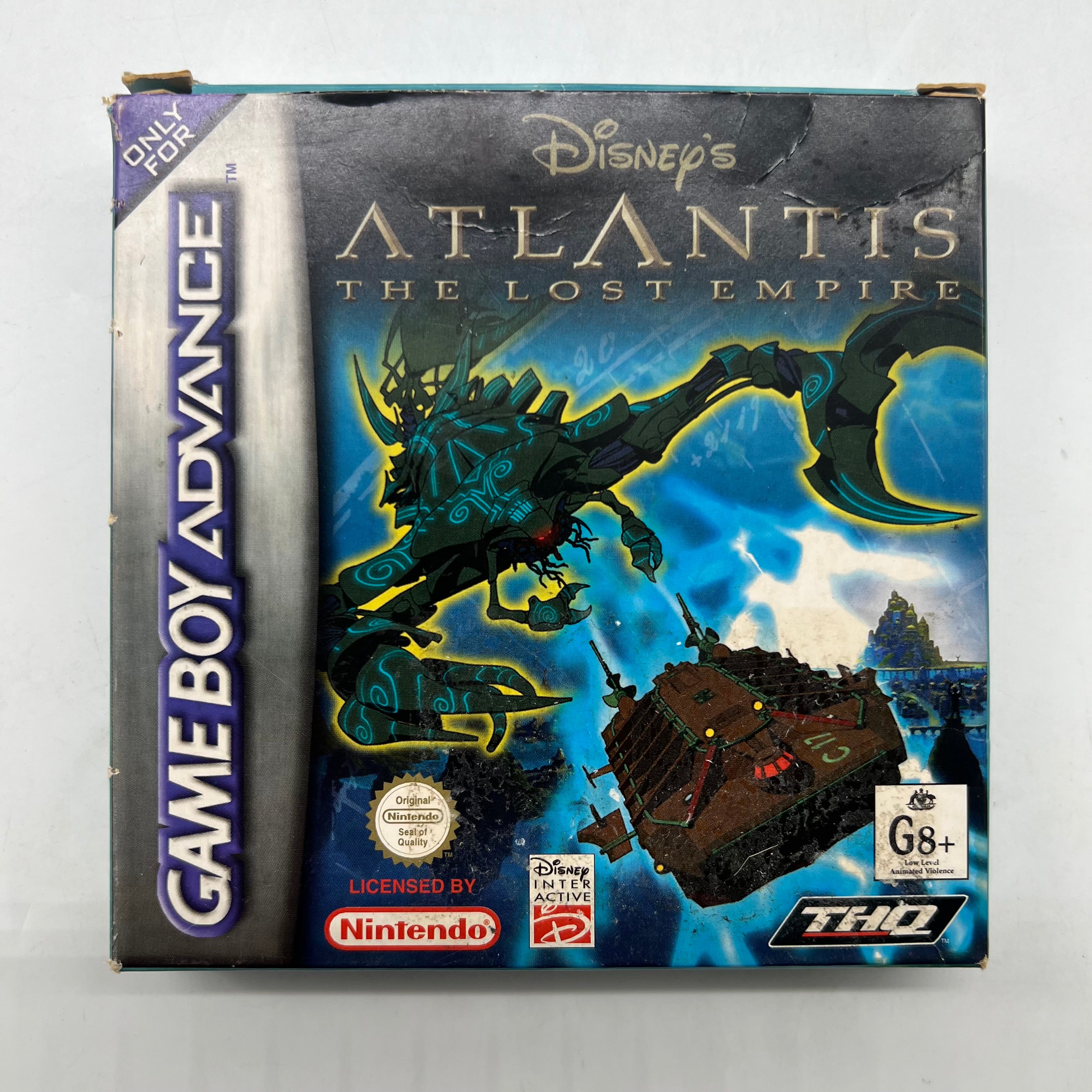 Disney's Atlantis: The Lost Empire GBA Game - Complete Boxed Edition | Retro Gaming Collectible for Game Boy Advance | Perfect for Nostalgic Play & Display
