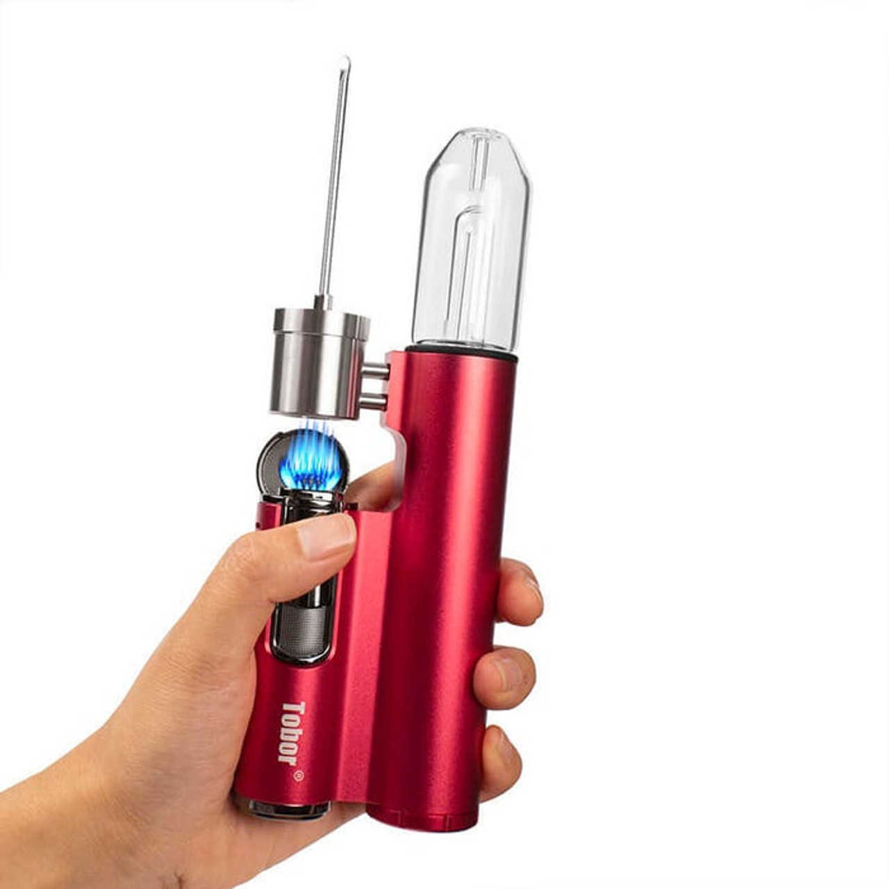 Portable Mini Butane Dab Rig Kit - Compact & Convenient for On-the-Go Dabbing | Perfect for Travel, Camping & Outdoor Use