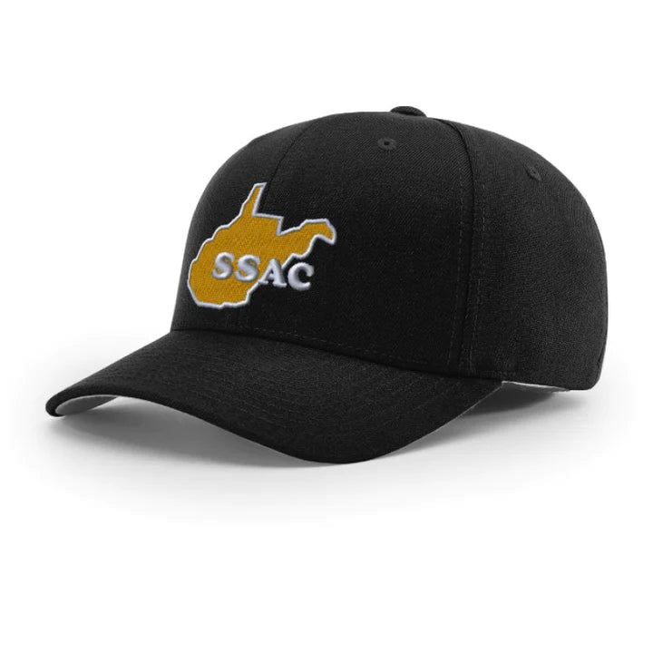 West Virginia Umpire Hat Flex Fit - Adjustable Baseball Umpire Cap for Coaches & Referees - Perfect for Baseball Games, Softball Matches & Sports Events