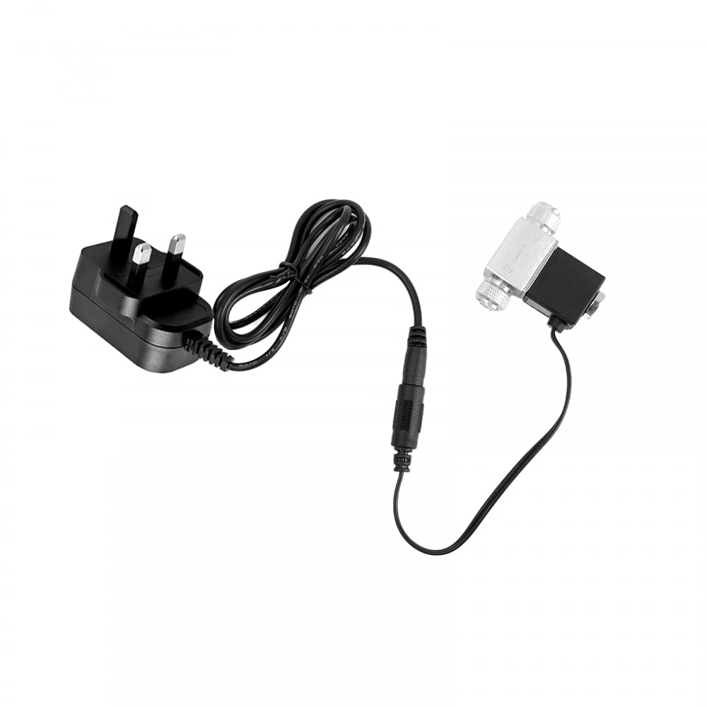 DONGKER 12V CO2 Solenoid Valve for Aquarium Plant Growth | Fish Tank Regulator