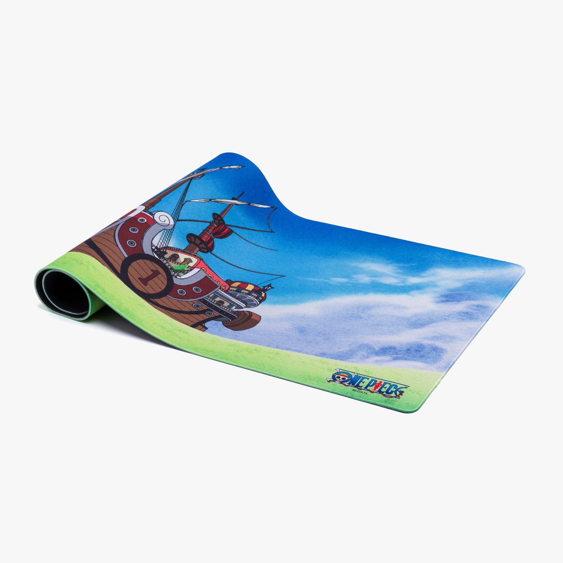 One Piece Thousand Sunny HG XL Gaming Mousepad - Large Anime Desk Mat for PC & Laptop - Perfect for Gaming, Office Work & Anime Fans