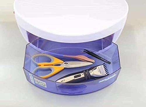 Multipurpose UV Sterilizer Box for Nail Tools, Tweezers, Baby Bottles & Toothbrushes | Portable Disinfection Cabinet for Salon Equipment, Barber Tools & Mobile Phones | Home & Travel Use