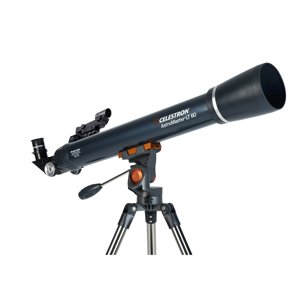 Celestron AstroMaster 60LT AZ Refractor Telescope for Adults & Kids - Portable Astronomy Telescope for Moon, Planets, Stargazing - Perfect for Backyard, Camping & Outdoor Observation (Model 21073)