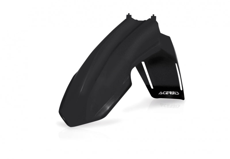 Acerbis Black Front Fender for 10-18 Suzuki RMZ250 & 08-17 RMZ450 Dirt Bikes - Perfect for Off-Road Racing and Trail Riding