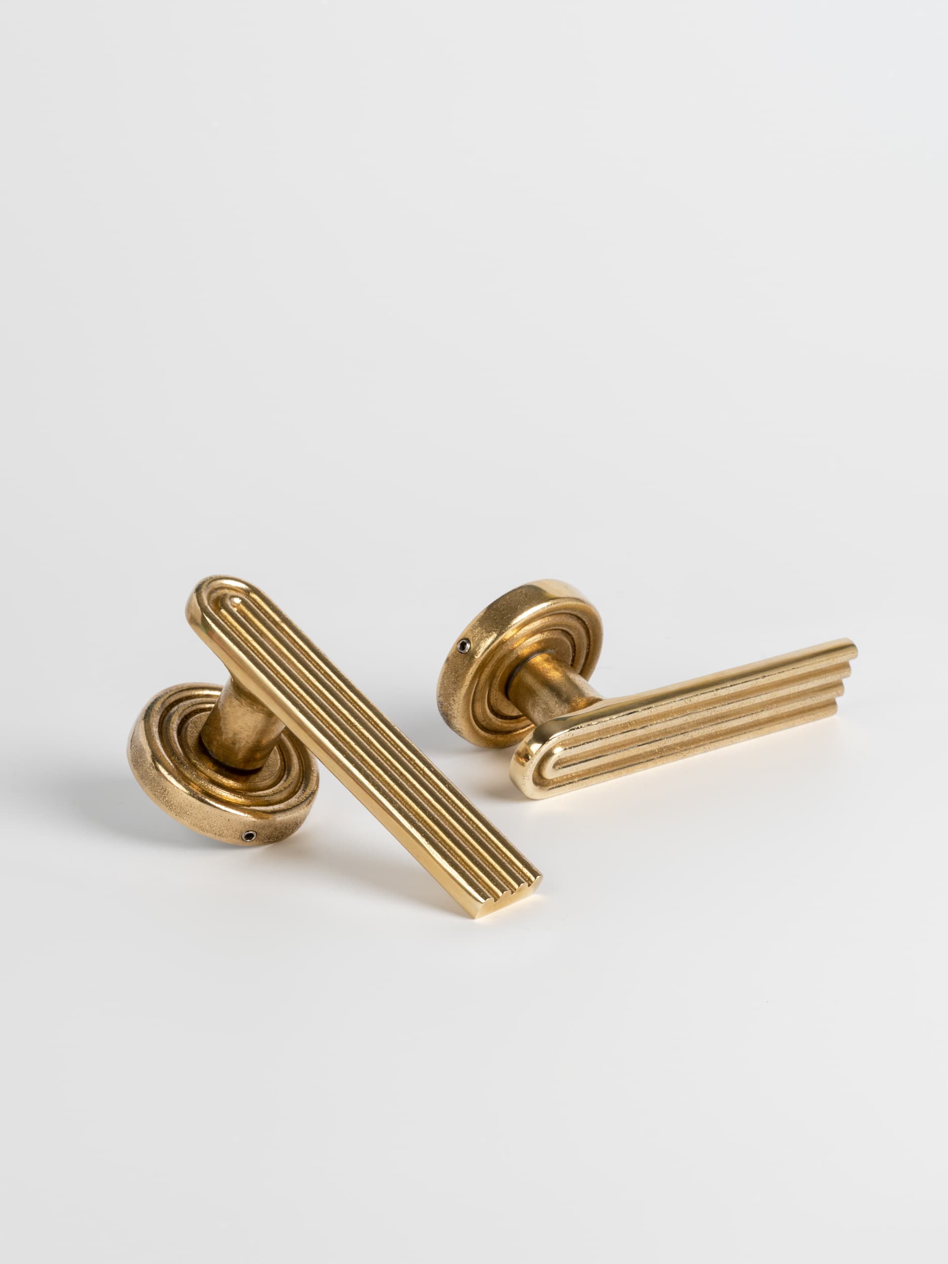 Premium Passage Door Handle Set No. 18 - Modern Interior Door Knob for Home & Office - Perfect for Bedrooms, Bathrooms, and Closets