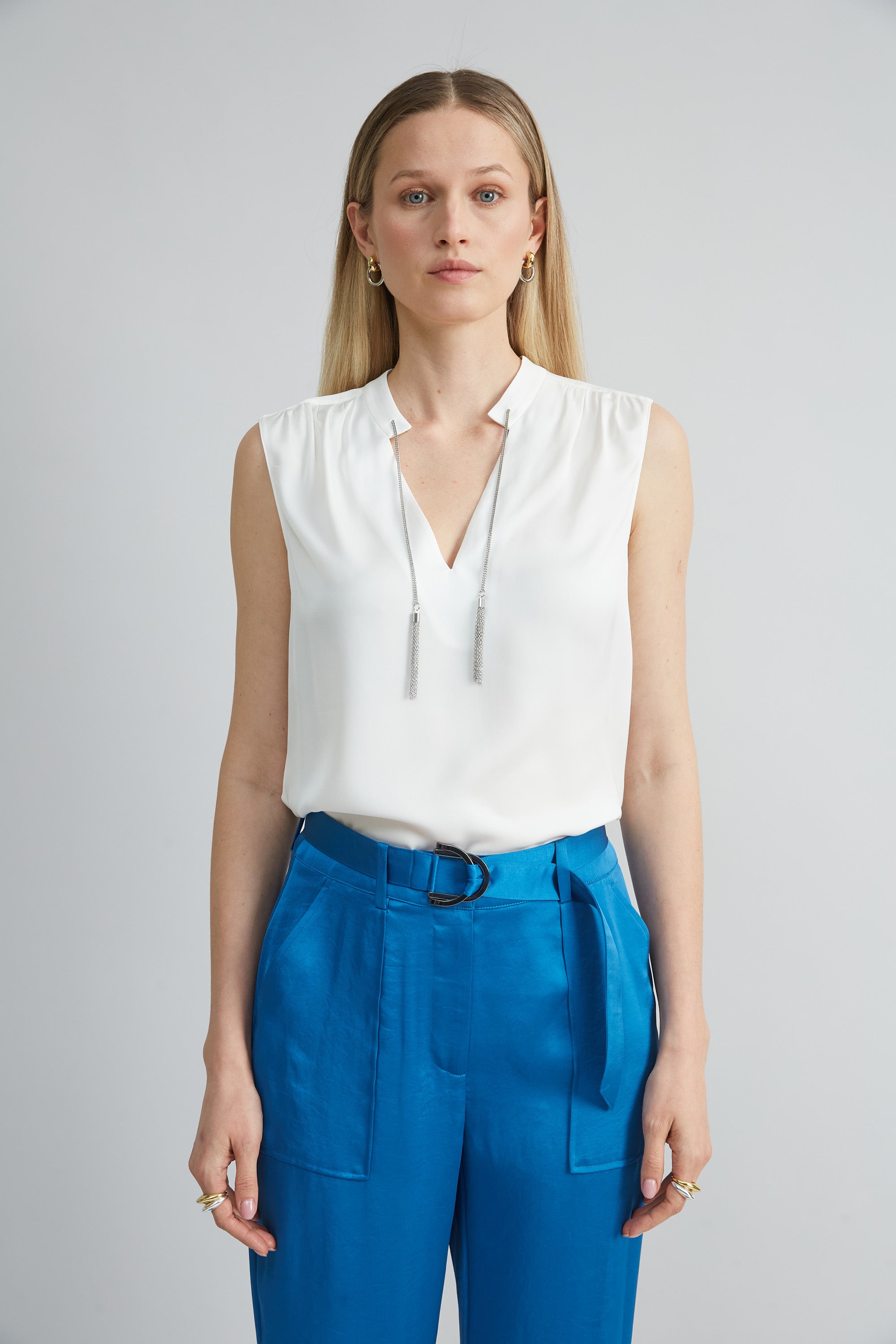 Luxury Silk Chain Shirt for Women - Elegant & Comfortable Blouse for Party, Wedding & Evening Wear
