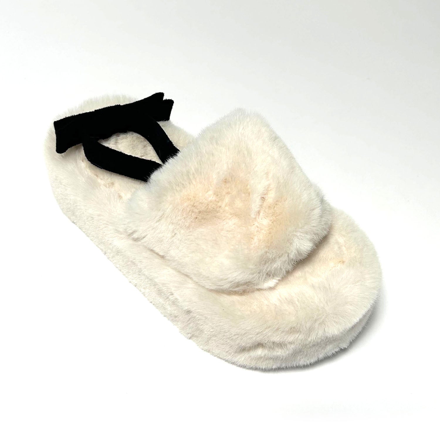 FLOOF Women's White Après Ballet Slippers - Comfortable Soft House Shoes for Relaxing at Home, Yoga, and Lounge Wear