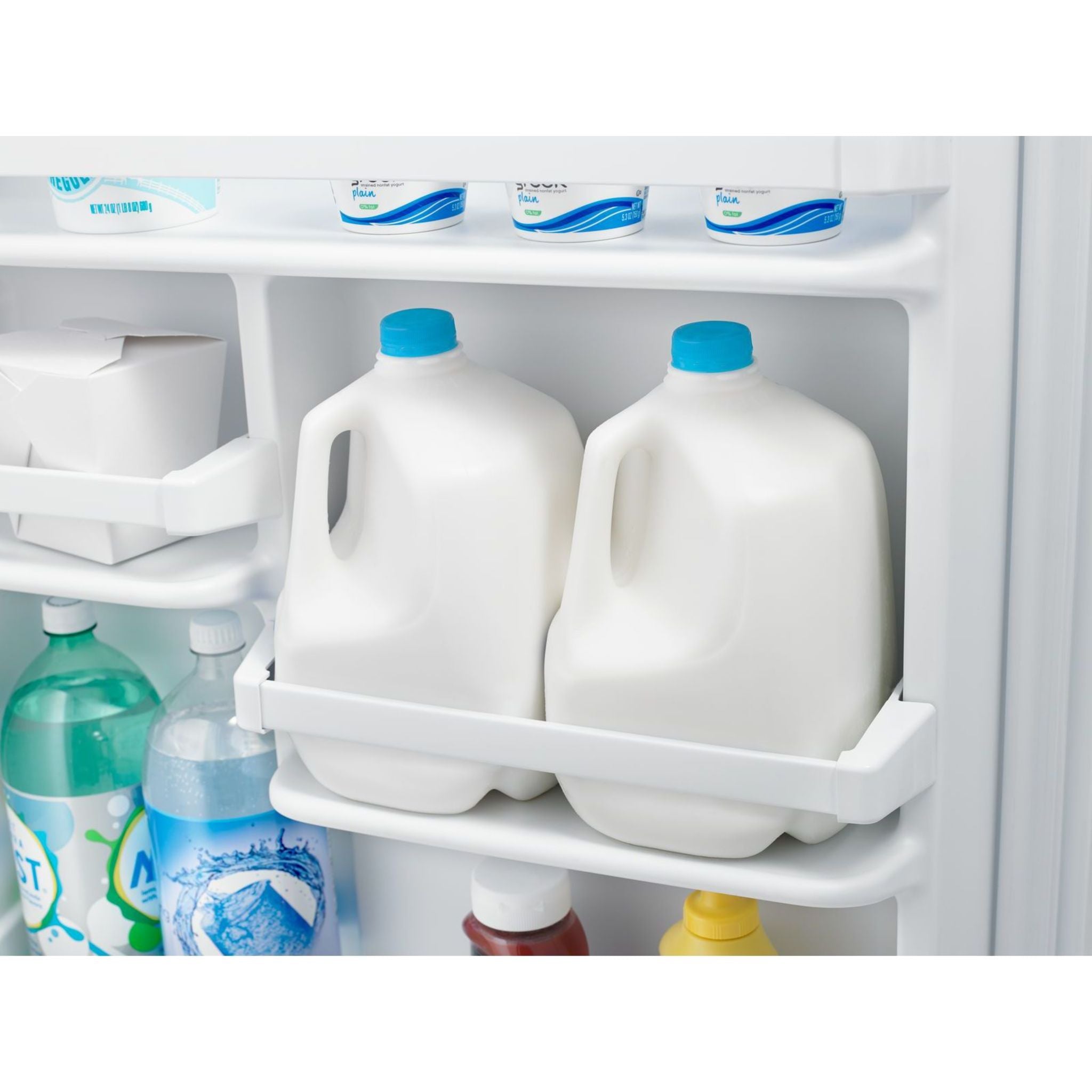 Amana 18.3 Cu. Ft. Top Freezer Refrigerator (ART318FFDW) - Energy Star Certified, White - Perfect for Kitchens, Apartments & Small Spaces