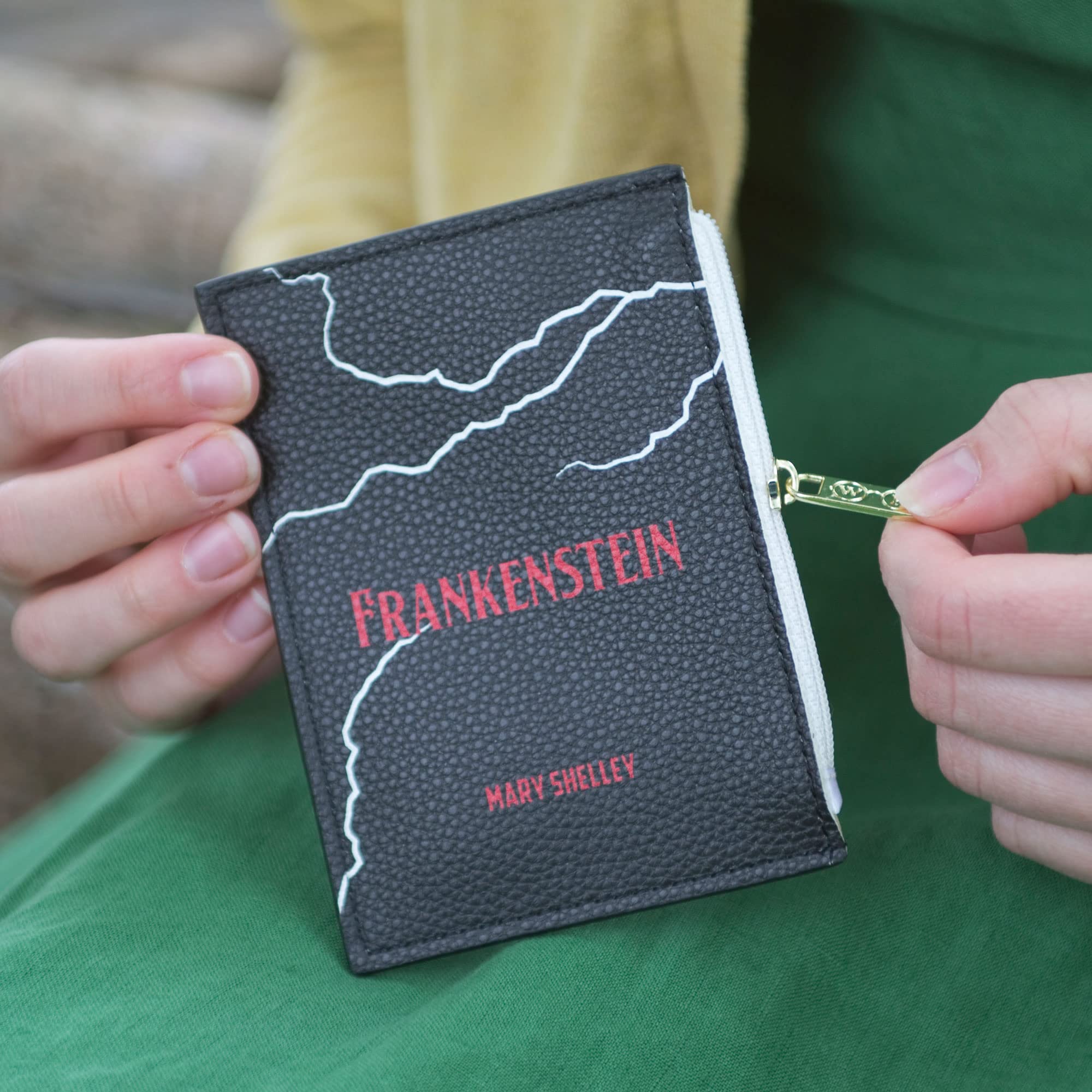 Themed Book Coin Purse for Book Lovers - Perfect Literary Gift for Book Clubs, Readers & Authors - Women's Wallet for Cash & Coins - Great for Bookworm Gifts, Reading Accessories & Book-Themed Collections
