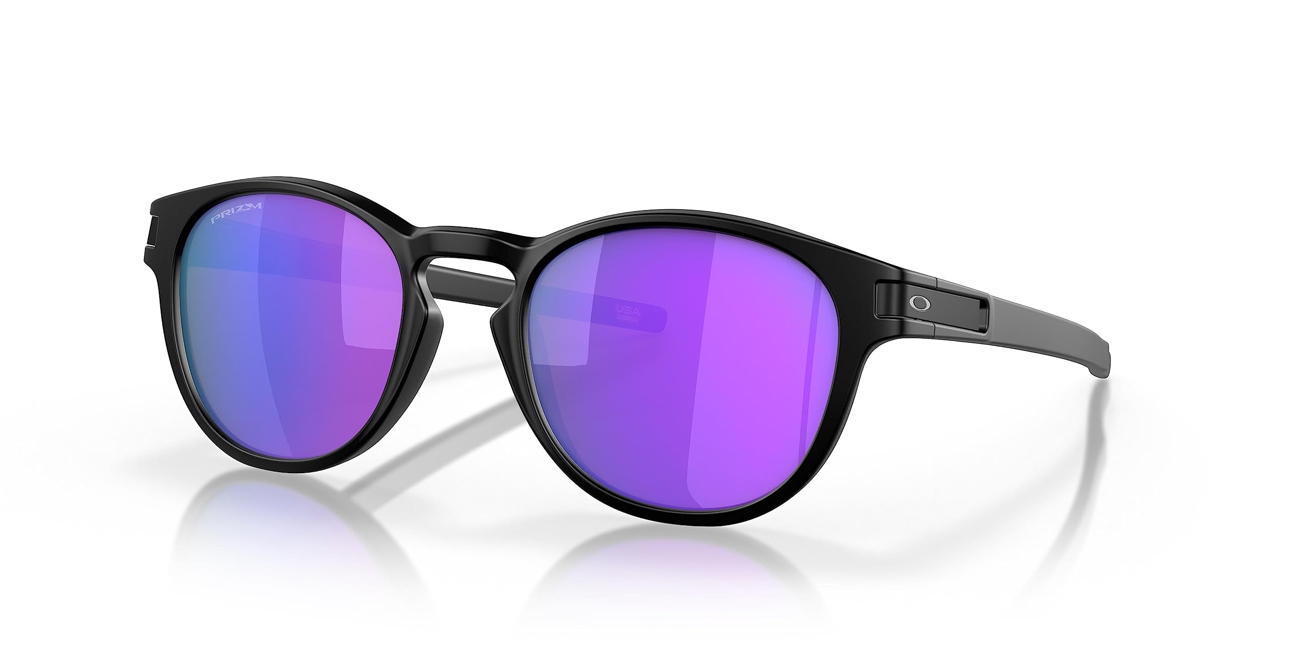 Oakley Men's Oo9265 Latch Oval Sunglasses - Polarized UV Protection for Running, Driving & Outdoor Sports