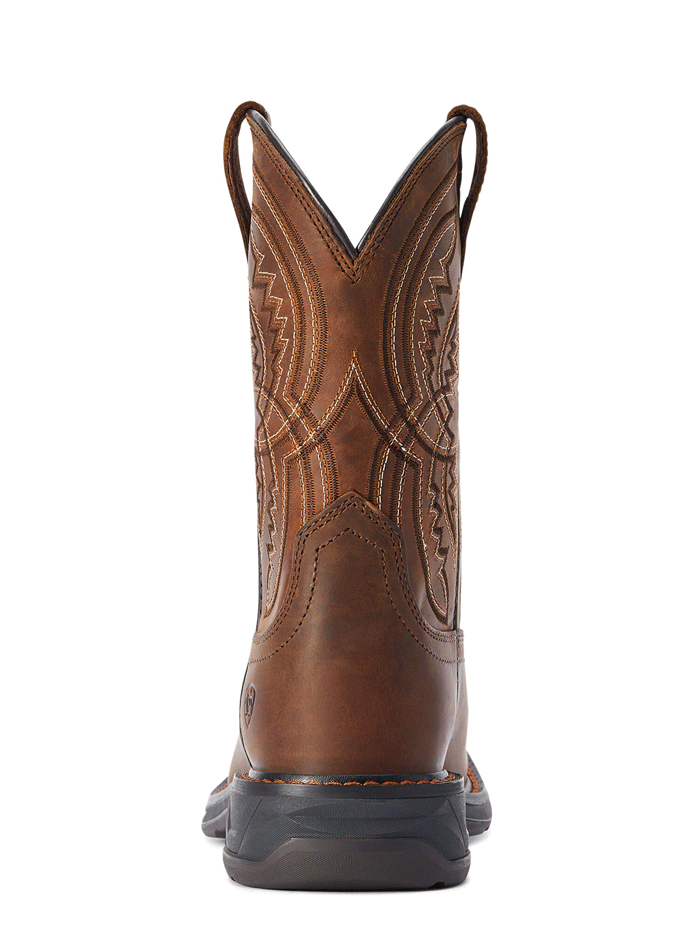 Ariat Kids WorkHog XT Coil Western Boots for Boys & Girls - Durable Leather Cowboy Boots for Riding, Ranch Work & Outdoor Adventures