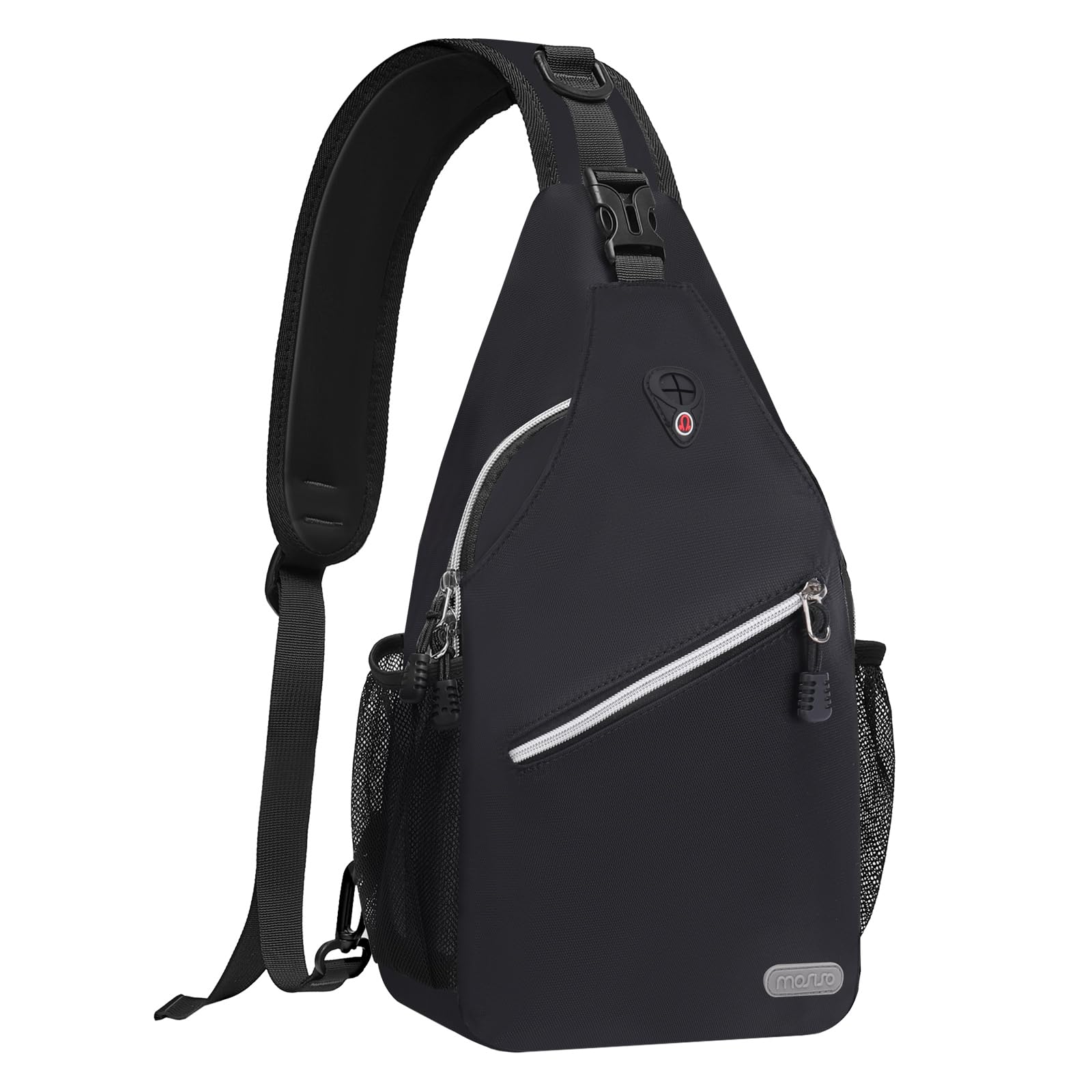 MOSISO Sling Backpack - Lightweight Crossbody Shoulder Bag for Travel, Hiking, Work & School | Water-Resistant Multipurpose Daypack for Men & Women | Perfect for Commuting, Outdoor Adventures & Daily Use
