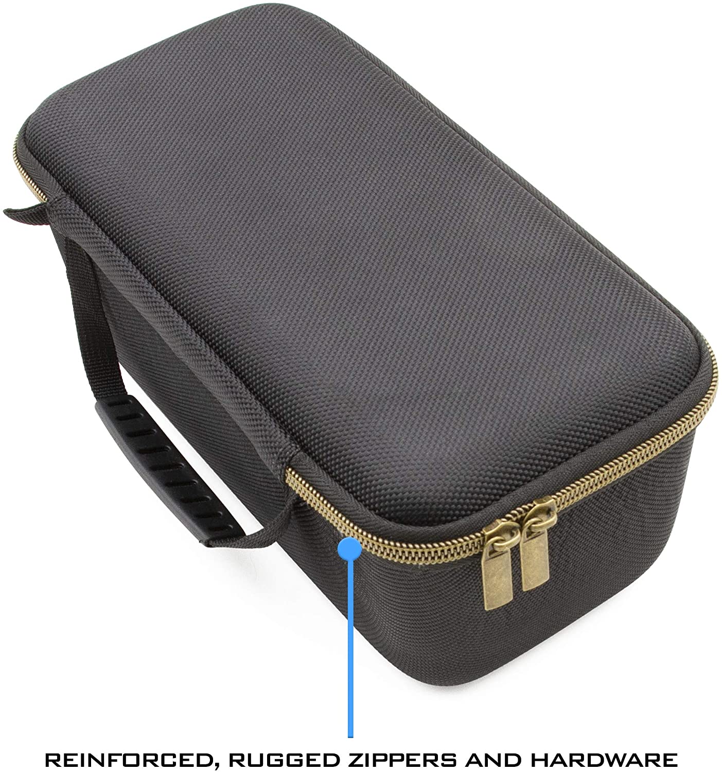 CASEMATIX Travel Case for Portable Battery Bank - Compatible with Halo Bolt 58830 mWh Power Bank, Laptop Charger, Jumper Cables, Car & Wall Charger - Durable Storage Organizer for Travel, Camping & Emergency Power Supply