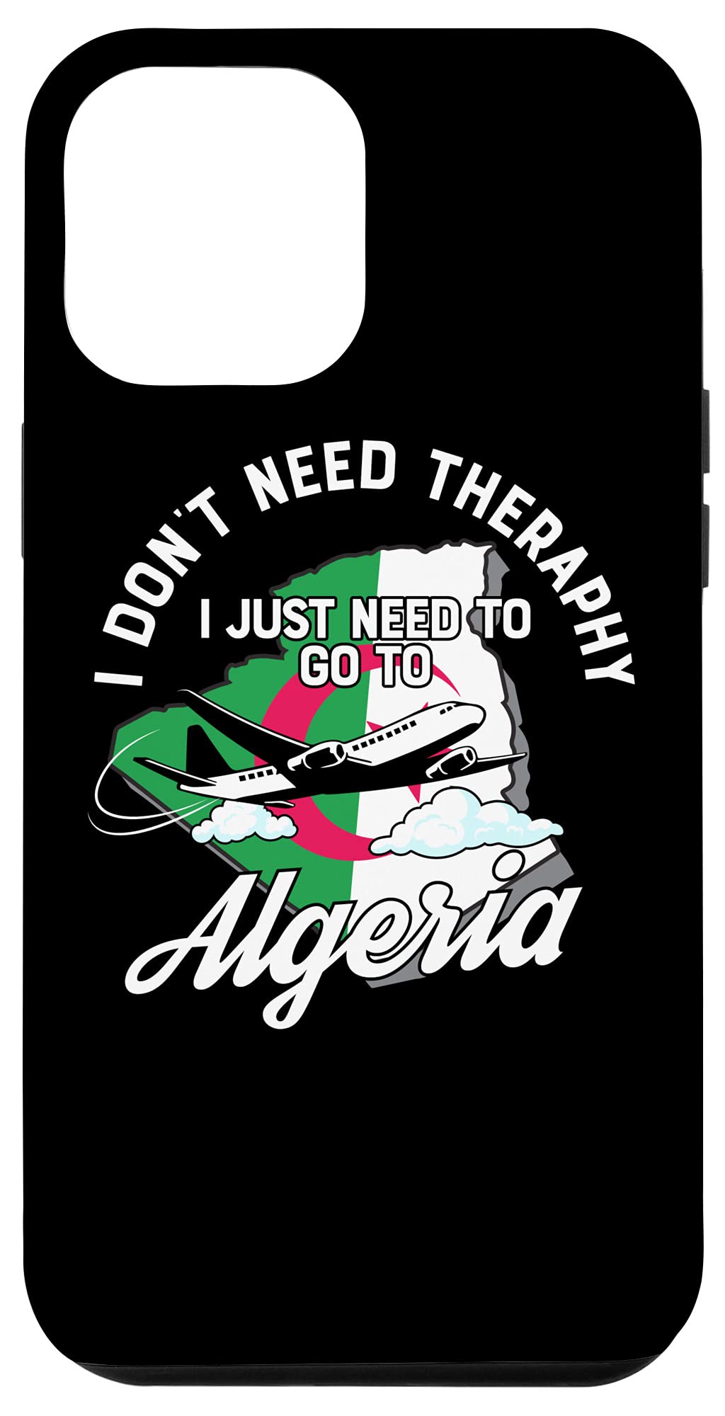 iPhone 12 Pro Max Case with Algeria Flag Design - Durable Protective Cover for iPhone 12 Pro Max | Perfect for Travel, National Pride & Everyday Use