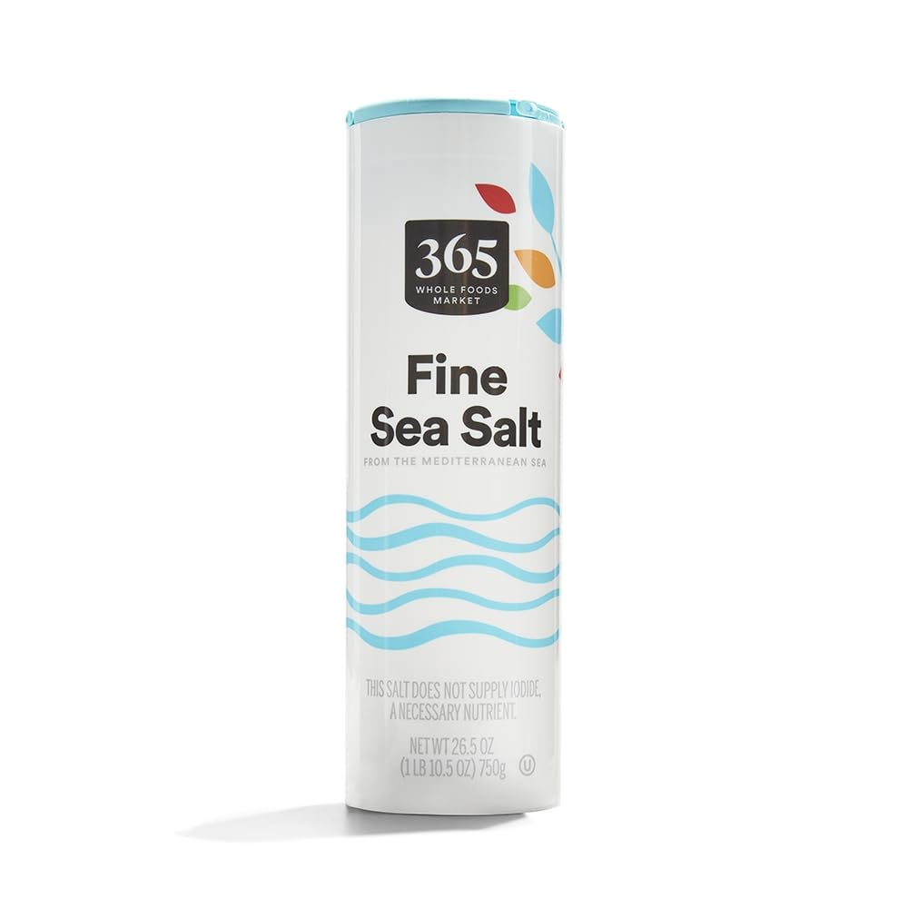 Whole Foods Sea Salt Crystals, 26.5oz - Premium Cooking & Seasoning