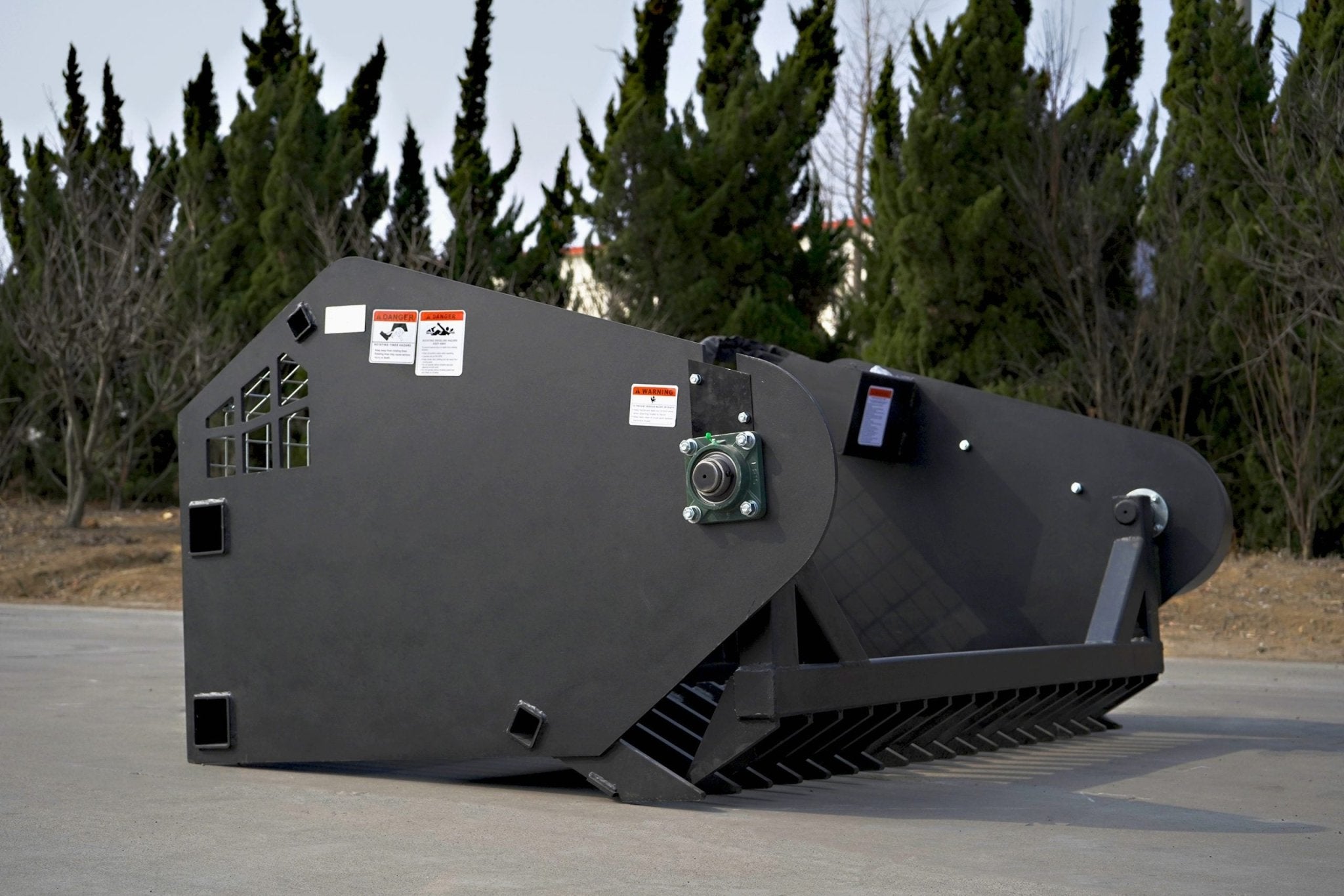 Heavy Duty Skid Steer Rock Screening Bucket - Durable Job Site Separator for Construction & Landscaping | Model 1124721 | Perfect for Gravel Sorting, Debris Removal & Material Separation