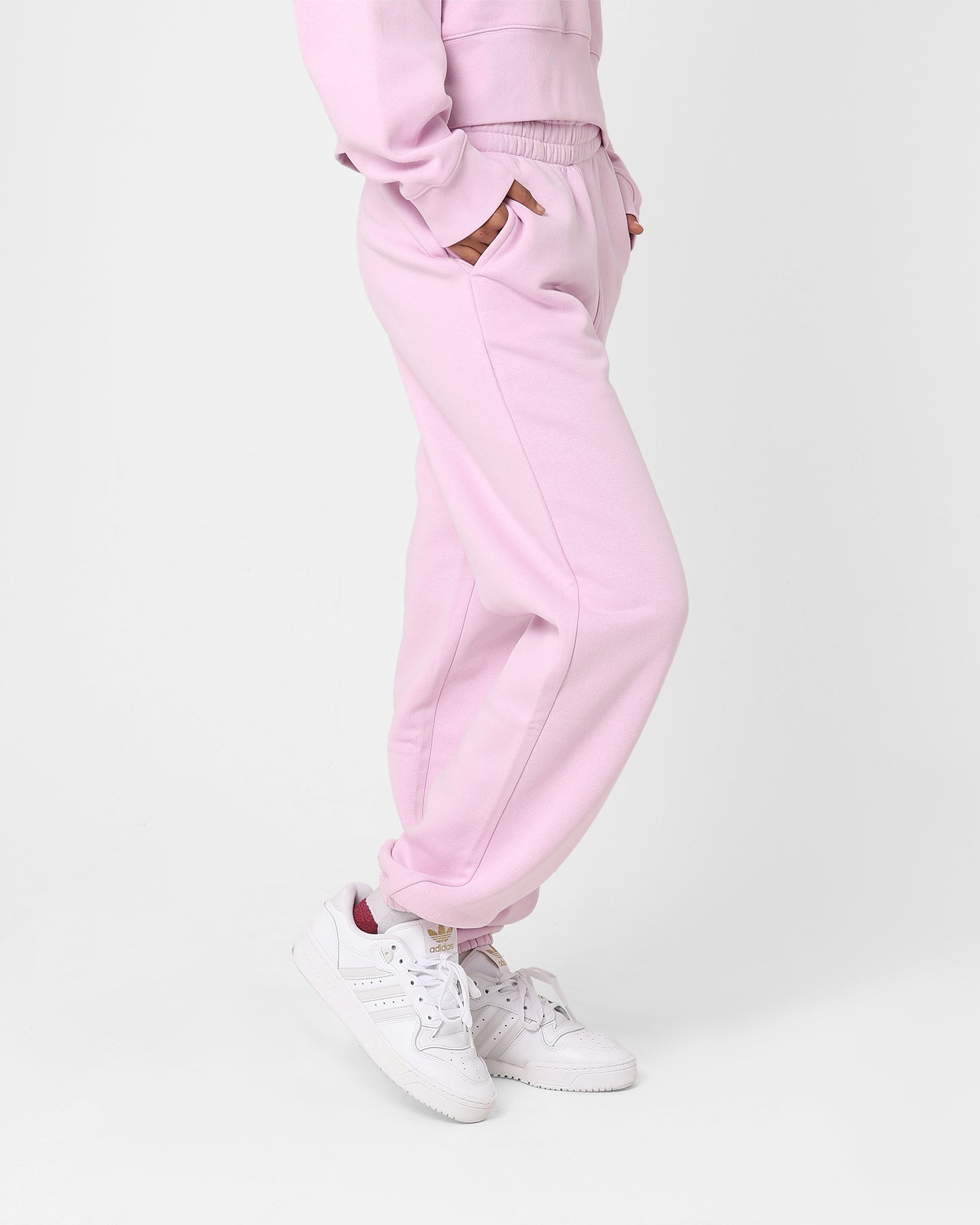 Adidas Women's Essentials Fleece Jogger Pants - Soft Comfortable Lounge & Workout Sweatpants for Running, Yoga, and Casual Wear