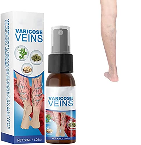 Veinhealing Varicose Veins Treatment Spray - 30ml Leg Vein Relief for Swollen, Aching Legs | Fast-Acting Varicose Vein Solution | Perfect for Office Workers, Travelers & Active Lifestyles