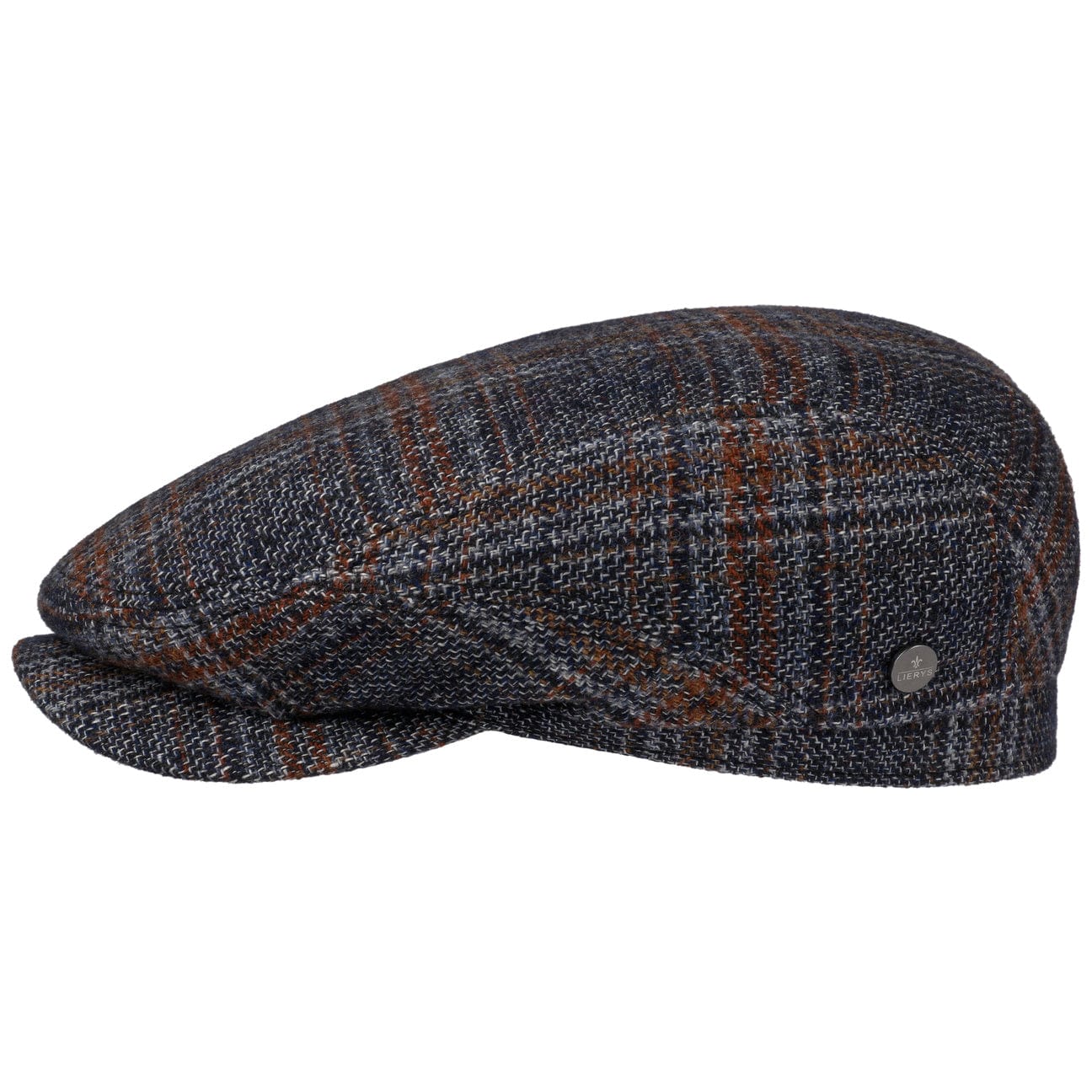 Lennartson Wool Flat Cap by Lierys - Classic Men's Winter Hat for Outdoor Activities, Hiking & Casual Wear - Warm & Stylish Ivy Cap for Cold Weather