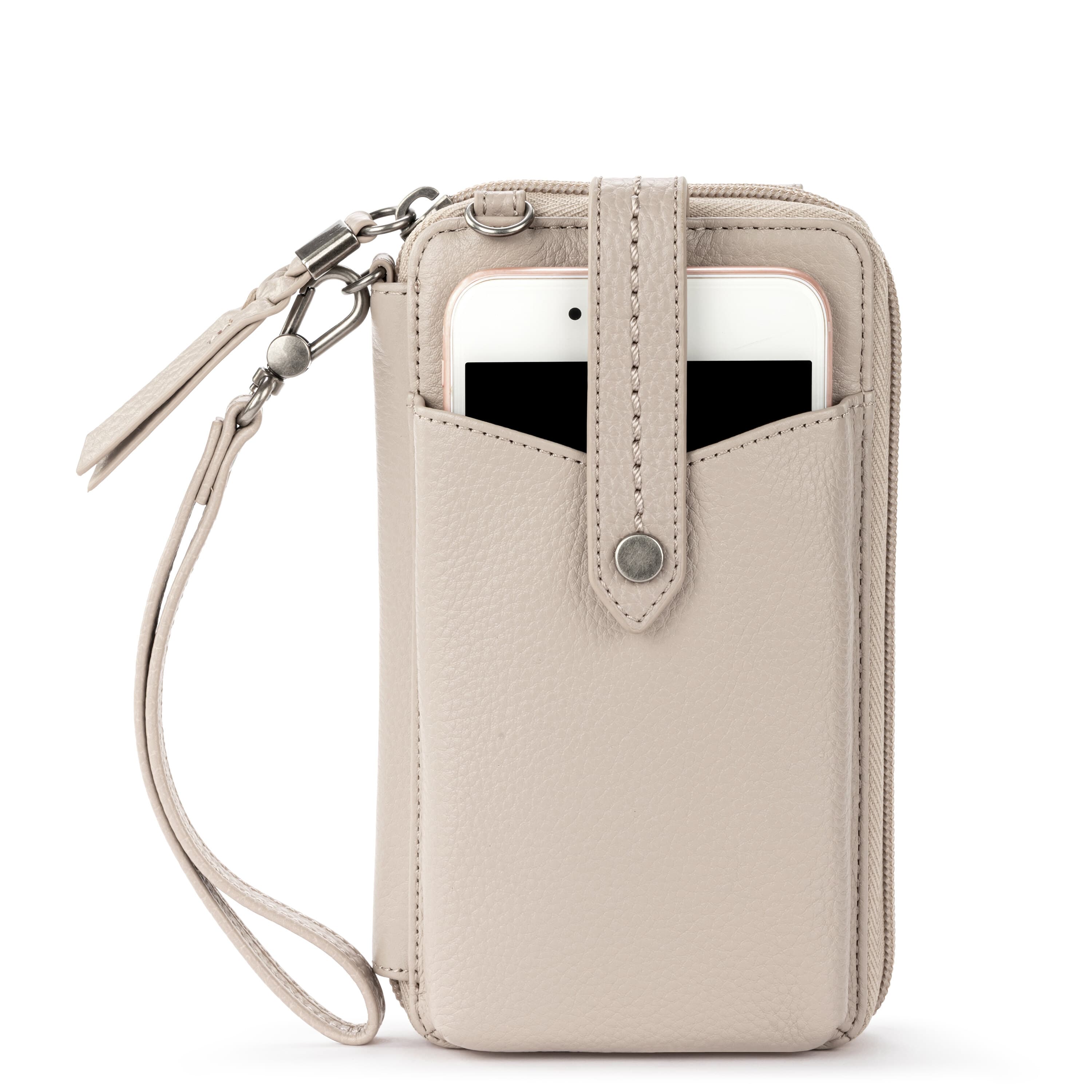 Premium Silverlake Smartphone Wallet - Genuine Leather RFID Blocking Card Holder for iPhone & Android - Slim & Stylish for Everyday Use, Travel, and Business