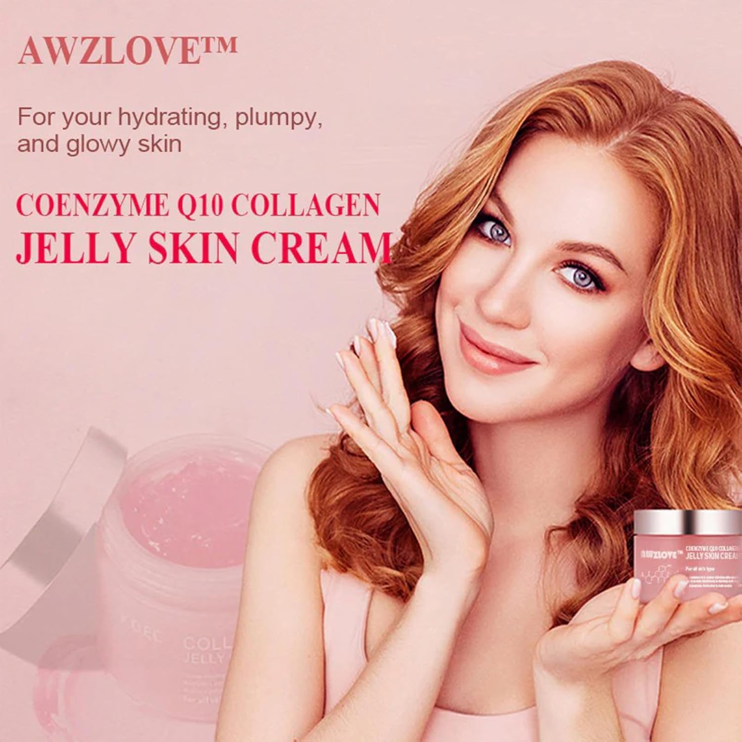 Coenzyme Q10 Collagen Jelly Cream - Intense Moisturizing Skin Care for Daily Use