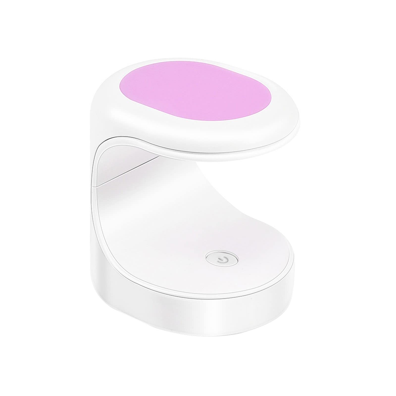 Mini LED Nail Lamp for Gel Nails - 16W Portable Nail Dryer for Home & Salon Use (Purple)