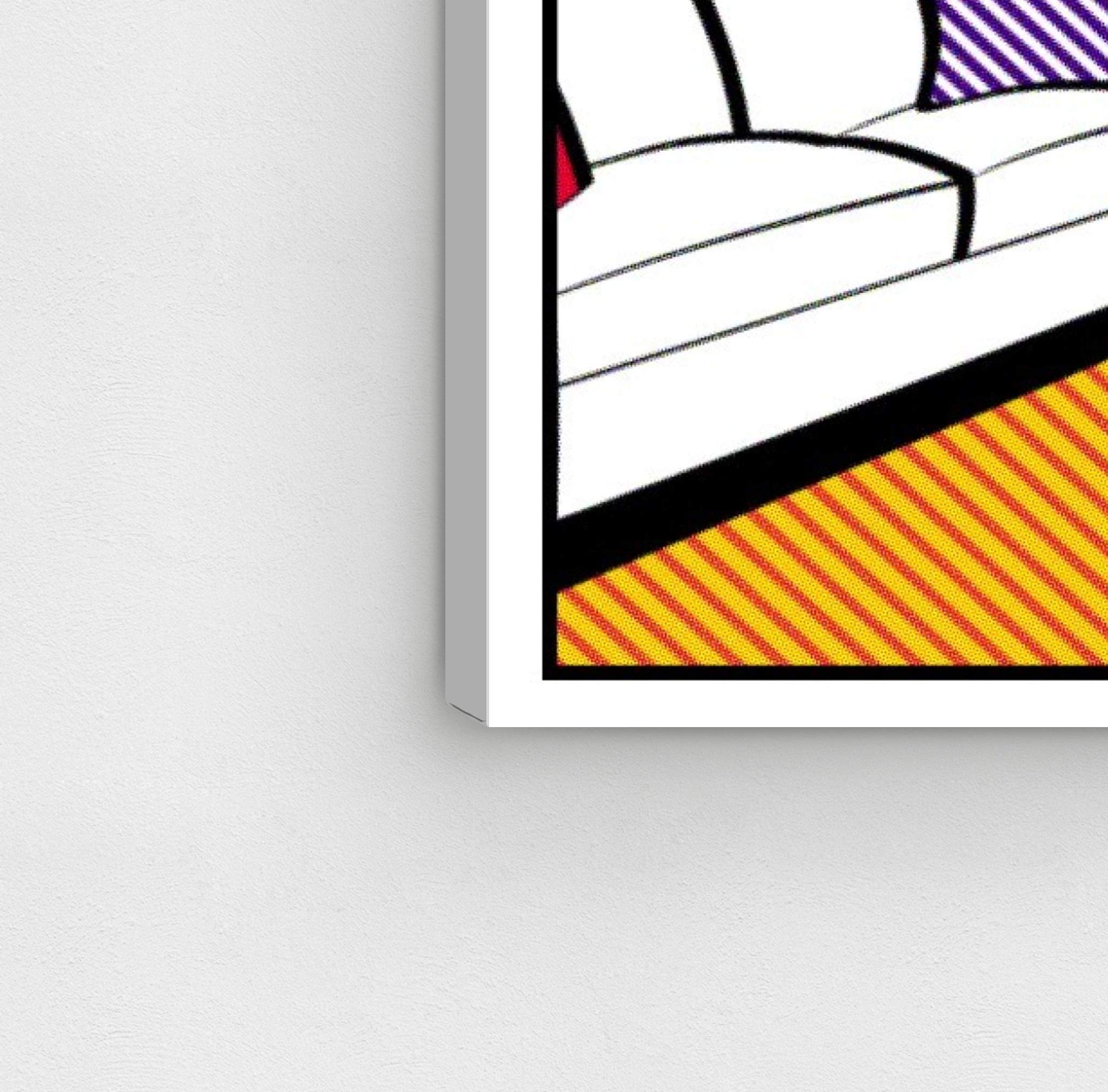Living in The City Wall Art Canvas Print - 36