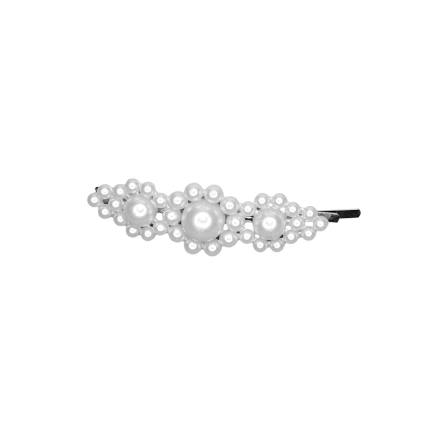 Pearl Hair Clips for Women - 6 Pcs Hair Accessories for Styling & Ties