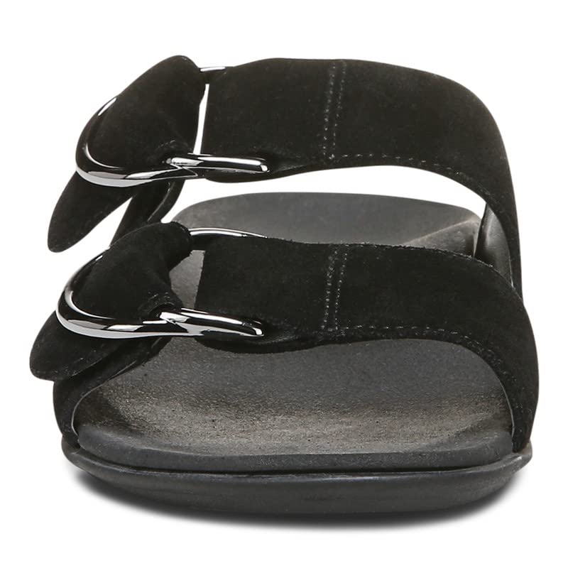Vionic Women's Mirage Corlee Casual Slip-On Slide Sandals - Orthotic Arch Support Comfortable Walking Sandals for Women with Three-Zone Cushioning | Perfect for Beach, Poolside, and Everyday Wear
