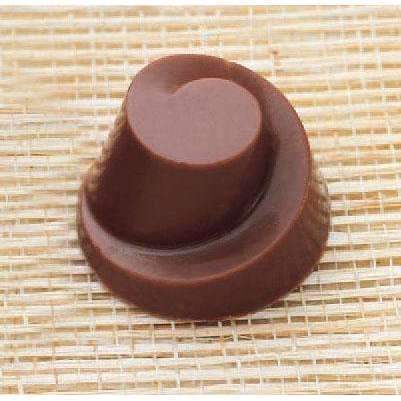 Premium Spiral Round Bonbon Chocolate Mold - 24 Cavities Silicone Baking Molds for Homemade Chocolates, Candies & Desserts - Perfect for Valentine's Day, Christmas Gifts & Party Treats