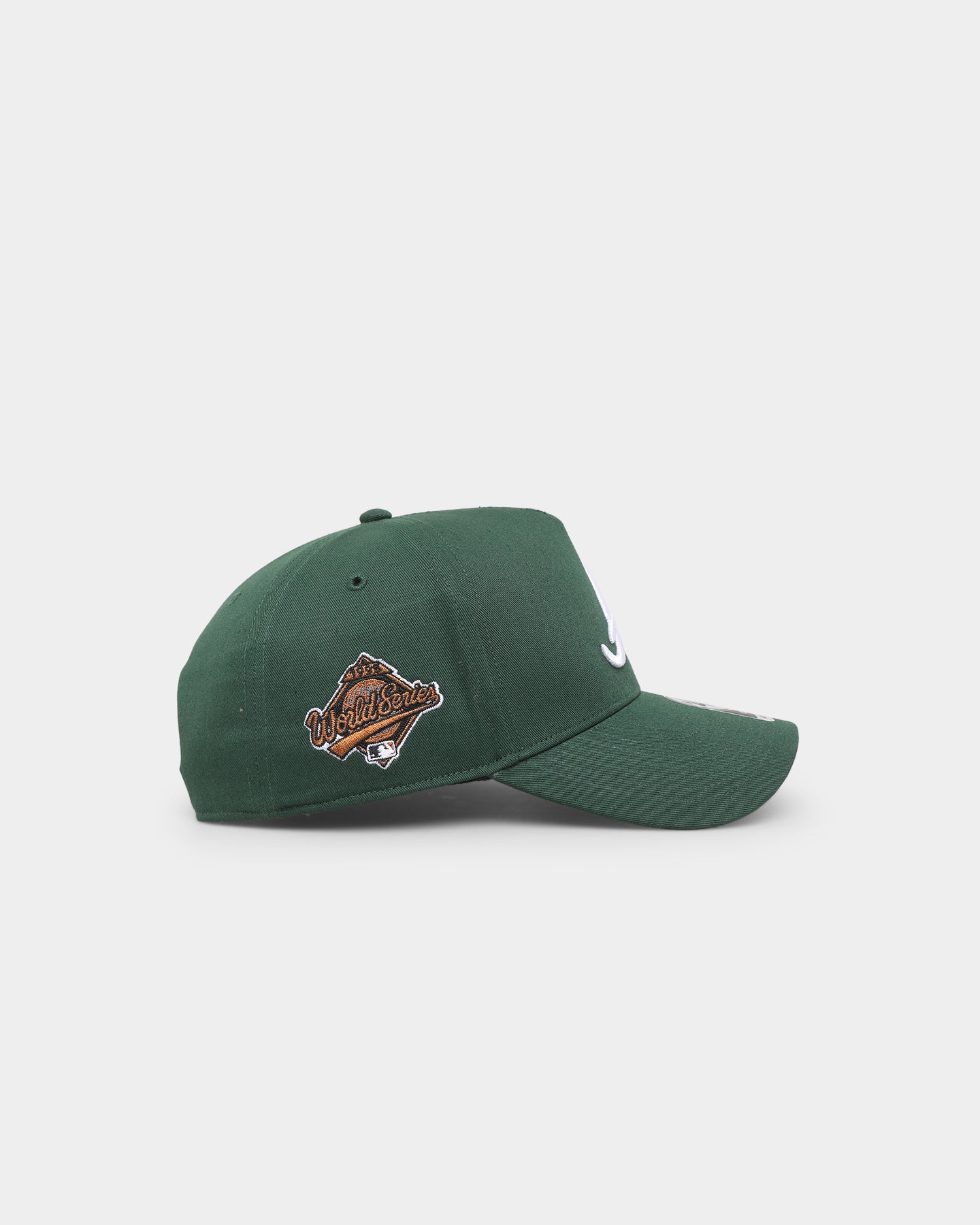 47 Brand Atlanta Braves Sure Shot 47 MVP DT Snapback Dark Green/Grey Adjustable Baseball Cap - Perfect for Sports Fans, Game Days & Casual Outfits