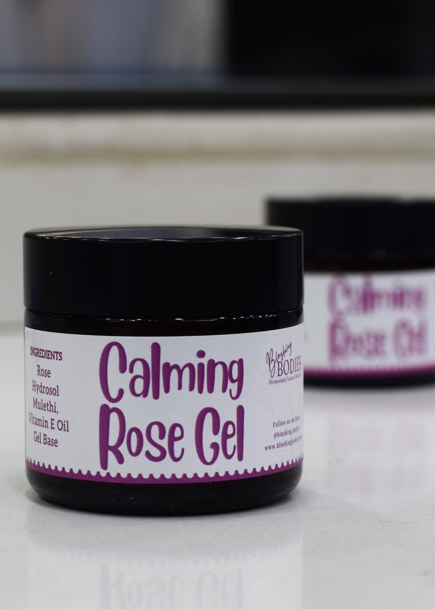 Blushing Bodies Calming Rose Gel Face Mask (200 Pack) - Hydrating & Soothing for Dry & Sensitive Skin - Perfect for Spa Nights & Self-Care Routines