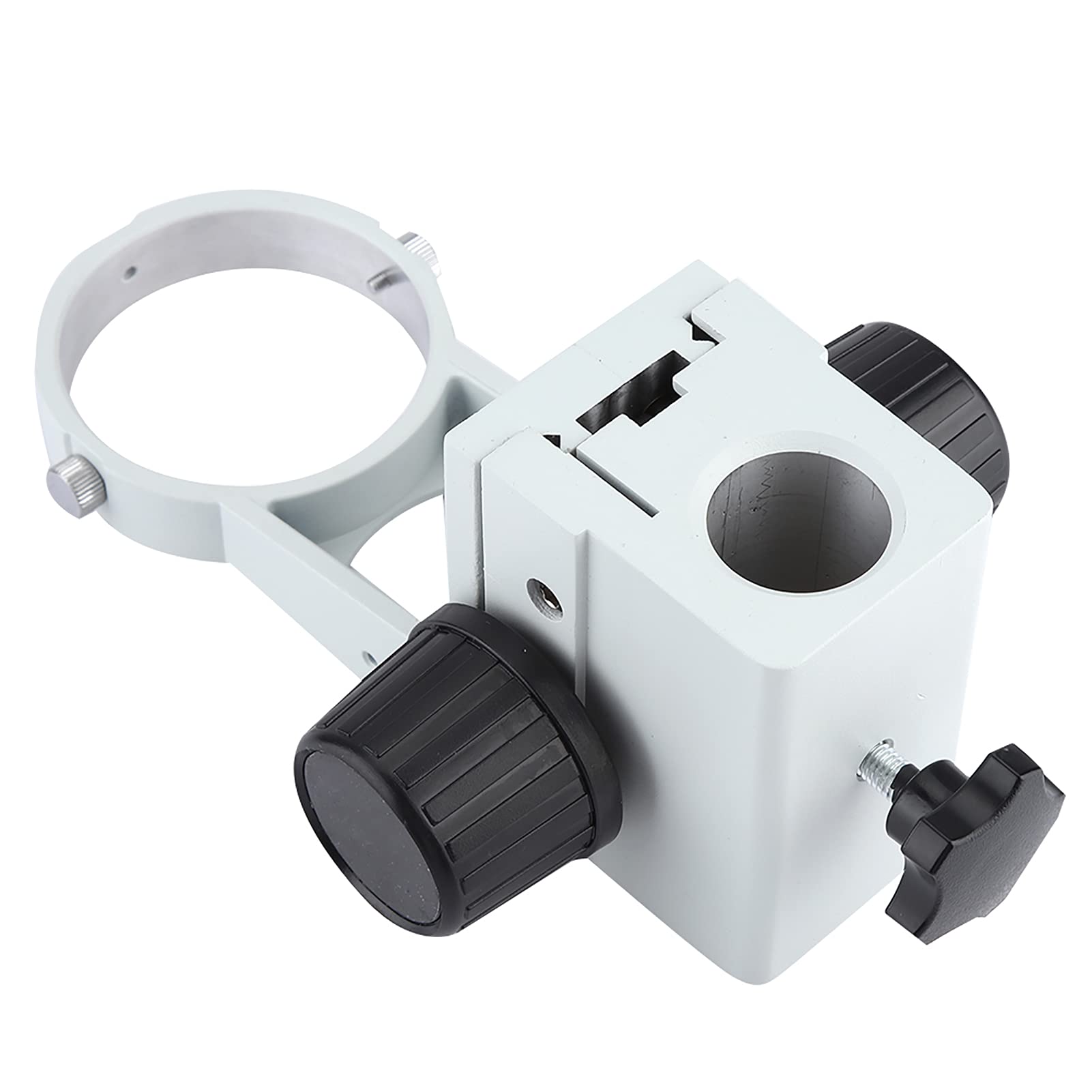 Adjustable Microscope Stand Holder with Bracket Lock - Stable Focusing Bracket for Microscopes - Perfect for Lab Research, Classroom Education & Scientific Observation