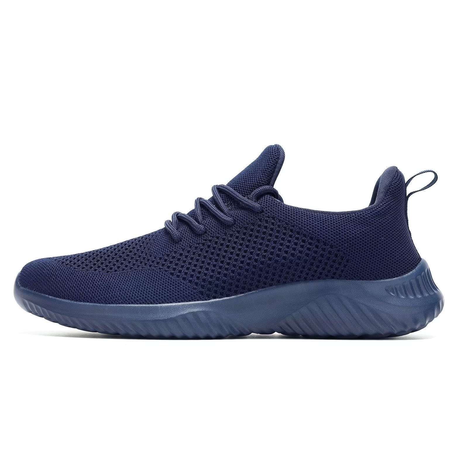 Men's Slip-On Running Shoes - Breathable Mesh Walking Sneakers with Soft Sole | Lightweight & Comfortable Loafers for Tennis, Work & Training | Perfect for Gym, Jogging & Casual Wear