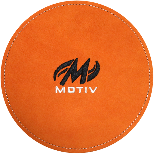 Motiv Disk Shammy Orange - Premium Microfiber Bowling Towel for Enhanced Grip & Performance | Perfect for Bowling Enthusiasts & Pro Players